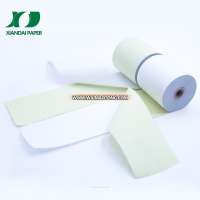 2-3ply cb cfb cf white 55gsm ncr paper carbonless paper with blue image