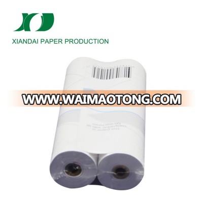 Wholesale price office A4 fax paper roll thermal fax paper 55gsm in reels from china